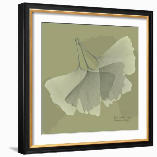 Green Leaf Square 6-Albert Koetsier-Framed Premium Giclee Print