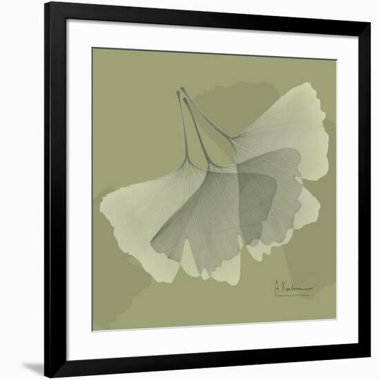 Green Leaf Square 6-Albert Koetsier-Framed Premium Giclee Print