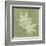 Green Leaf Square 7-Albert Koetsier-Framed Art Print