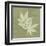 Green Leaf Square 7-Albert Koetsier-Framed Art Print