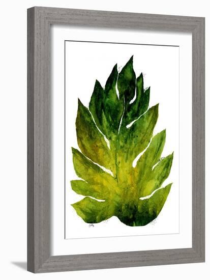 Green Leaves I-Elizabeth Medley-Framed Art Print