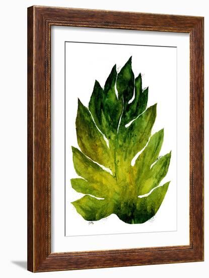 Green Leaves I-Elizabeth Medley-Framed Art Print