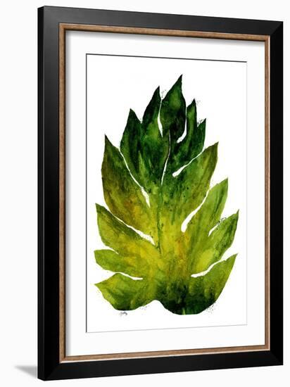 Green Leaves I-Elizabeth Medley-Framed Art Print