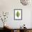 Green Leaves II-Elizabeth Medley-Framed Art Print displayed on a wall