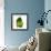 Green Leaves Square I-Elizabeth Medley-Framed Art Print displayed on a wall