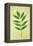 Green Leaves-Den Reader-Framed Premier Image Canvas