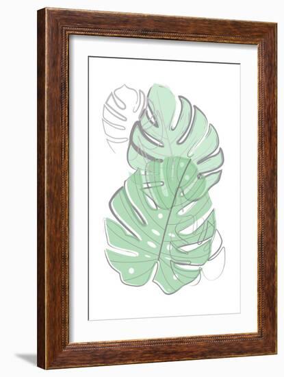 Green Leaves-Martina Pavlova-Framed Art Print