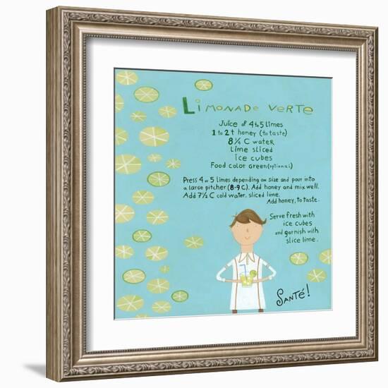 Green Lemonade-Céline Malépart-Framed Art Print