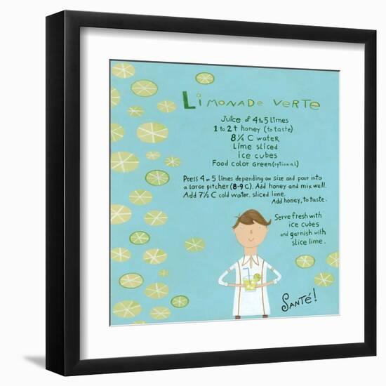 Green Lemonade-Céline Malépart-Framed Art Print