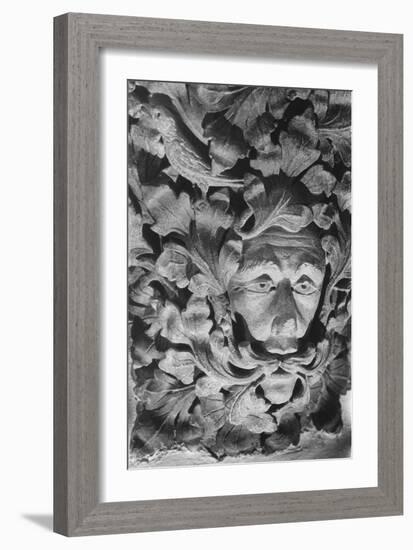 Green Man, All Saints Church, Sutton Benger, Wiltshire, England-Simon Marsden-Framed Giclee Print