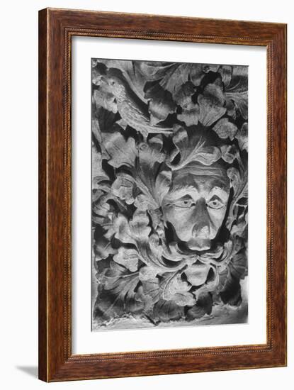 Green Man, All Saints Church, Sutton Benger, Wiltshire, England-Simon Marsden-Framed Giclee Print