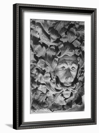 Green Man, All Saints Church, Sutton Benger, Wiltshire, England-Simon Marsden-Framed Giclee Print