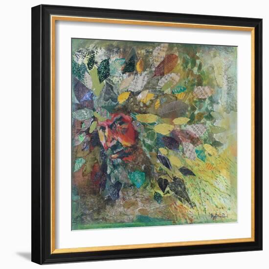 Green Man-Sylvia Paul-Framed Giclee Print