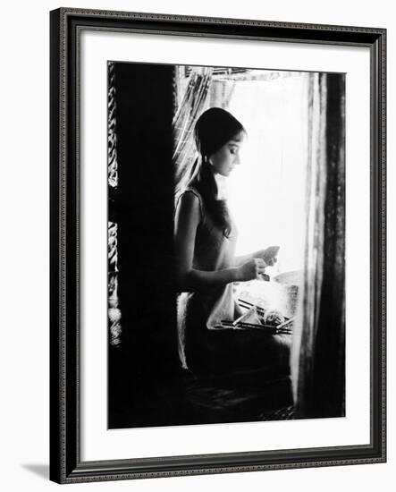 Green Mansions, Audrey Hepburn, Directed by Mel Ferrer, 1959-null-Framed Photographic Print