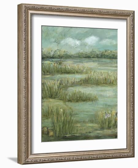 Green Meadows I-Beverly Crawford-Framed Art Print