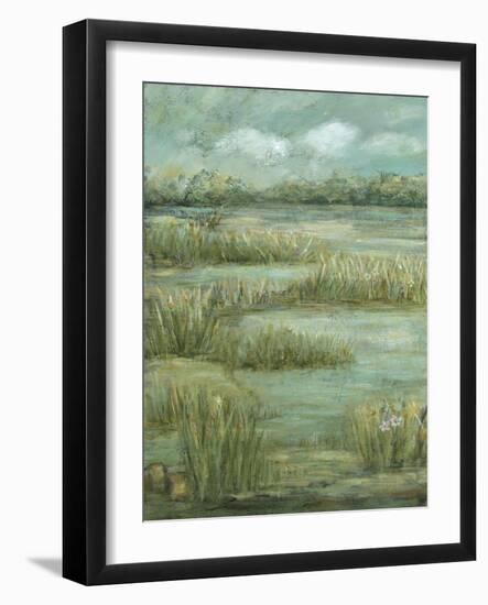 Green Meadows I-Beverly Crawford-Framed Art Print