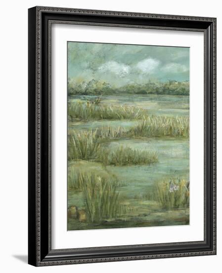 Green Meadows I-Beverly Crawford-Framed Art Print