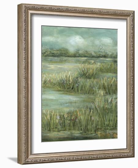 Green Meadows II-Beverly Crawford-Framed Art Print