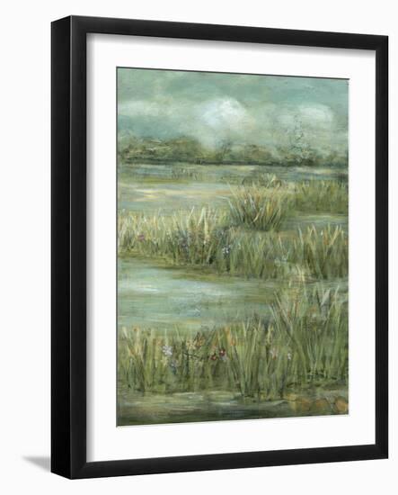 Green Meadows II-Beverly Crawford-Framed Art Print