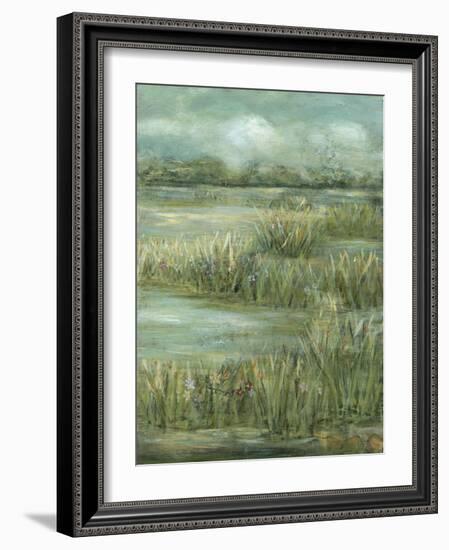 Green Meadows II-Beverly Crawford-Framed Art Print