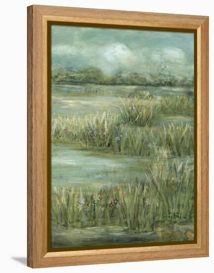 Green Meadows II-Beverly Crawford-Framed Stretched Canvas