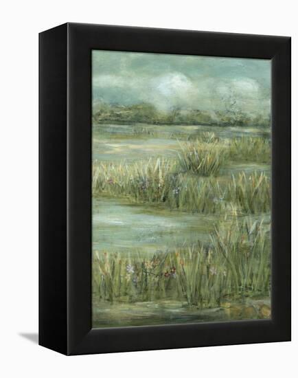 Green Meadows II-Beverly Crawford-Framed Stretched Canvas