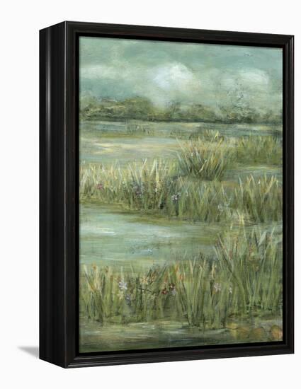 Green Meadows II-Beverly Crawford-Framed Stretched Canvas