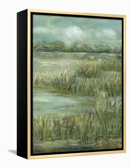 Green Meadows II-Beverly Crawford-Framed Stretched Canvas