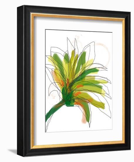 Green Mix-Jan Weiss-Framed Art Print