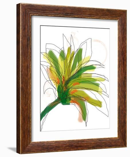 Green Mix-Jan Weiss-Framed Art Print