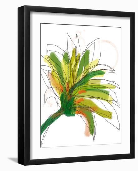 Green Mix-Jan Weiss-Framed Art Print