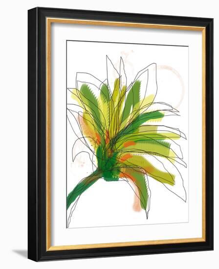 Green Mix-Jan Weiss-Framed Art Print