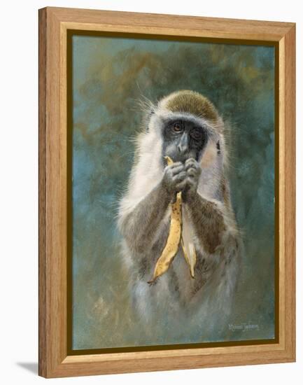 Green Monkey Study-Michael Jackson-Framed Premier Image Canvas