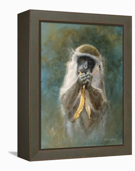 Green Monkey Study-Michael Jackson-Framed Premier Image Canvas