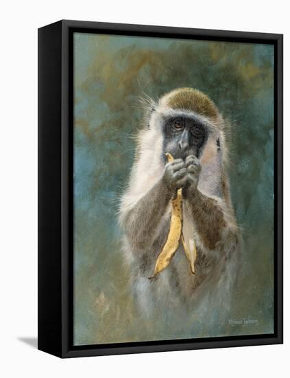 Green Monkey Study-Michael Jackson-Framed Premier Image Canvas