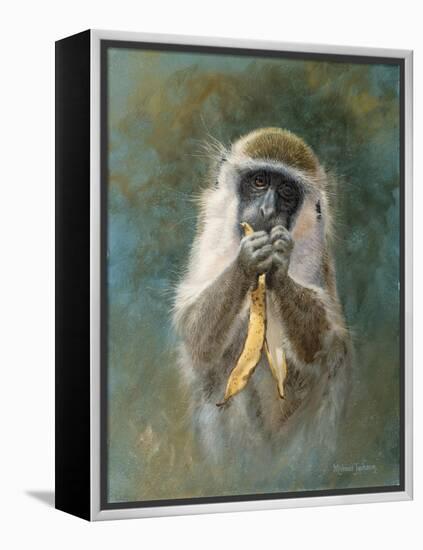 Green Monkey Study-Michael Jackson-Framed Premier Image Canvas