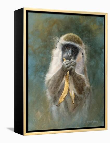 Green Monkey Study-Michael Jackson-Framed Premier Image Canvas