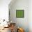 Green Native Pattern-weknow-Framed Stretched Canvas displayed on a wall