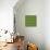 Green Native Pattern-weknow-Art Print displayed on a wall