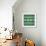 Green Nordic Sweater I-Artique Studio-Framed Art Print displayed on a wall