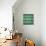 Green Nordic Sweater I-Artique Studio-Mounted Art Print displayed on a wall