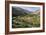 Green of irrigated fields contrast with arid hills, farmers ingenuity in dry landscape, Afghanistan-Alex Treadway-Framed Photographic Print