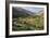 Green of irrigated fields contrast with arid hills, farmers ingenuity in dry landscape, Afghanistan-Alex Treadway-Framed Photographic Print