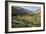 Green of irrigated fields contrast with arid hills, farmers ingenuity in dry landscape, Afghanistan-Alex Treadway-Framed Photographic Print