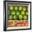 Green Oranges and Peaches, 1999-Pedro Diego Alvarado-Framed Giclee Print