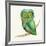 Green Owl-Wyanne-Framed Giclee Print