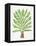 Green Palm Tree-Cat Coquillette-Framed Premier Image Canvas