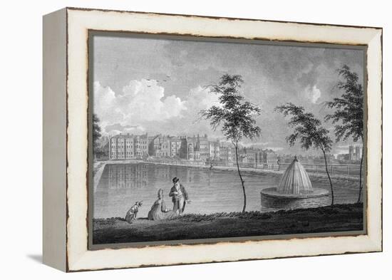 Green Park 1797-Edward Dayes-Framed Stretched Canvas