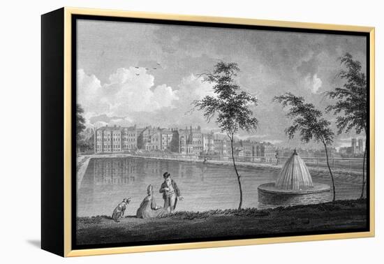 Green Park 1797-Edward Dayes-Framed Stretched Canvas