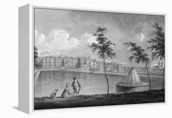 Green Park 1797-Edward Dayes-Framed Stretched Canvas